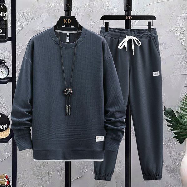 men's tracksuits men casual set spring autumn solid harajuku jogging tracksuit men's sportswear sweatshirtpants 2 pieces outfit sp, Gray
men's tracksuits men casual set spring autumn solid harajuku jogging tracksuit men's sportswear sweatshirtpants 2 pieces outfit sp, Gray