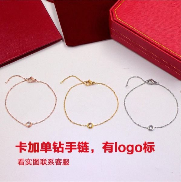 tennis luxury jewelry, european and american stainless steel single diamond nail bracelet, female rose gold 18k, Golden;silver
tennis luxury jewelry, european and american stainless steel single diamond nail bracelet, female rose gold 18k, Golden;silver