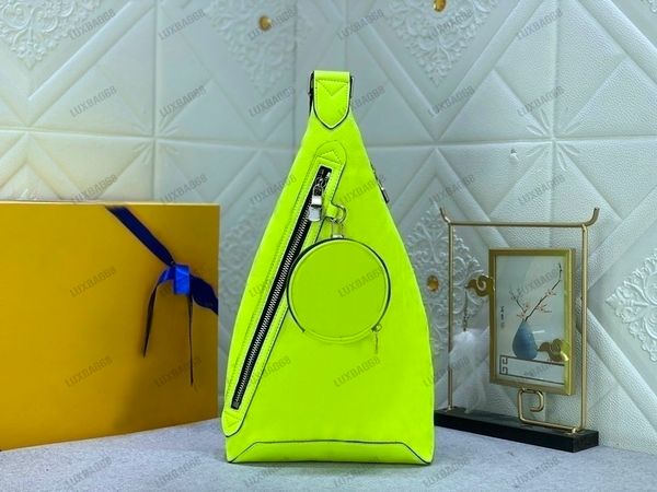 m30945 men's duo sling bag neon yellow designer m30936 chest shoulder bags for men classic side zipped pocket backpack with removable z
m30945 men's duo sling bag neon yellow designer m30936 chest shoulder bags for men classic side zipped pocket backpack with removable z