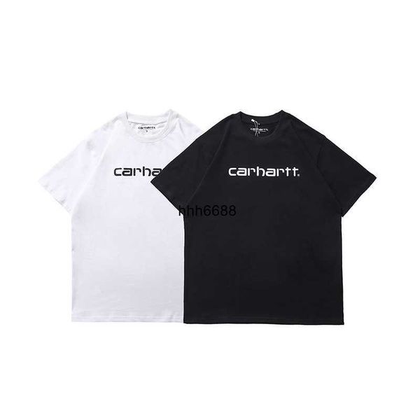 704o 23 men's and women's fashion t shirt tooling high street brand carhart new mountain pattern round neck couple loose short sle, White;black
704o 23 men's and women's fashion t shirt tooling high street brand carhart new mountain pattern round neck couple loose short sle, White;black