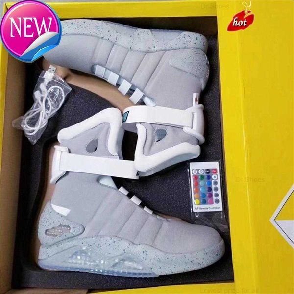 2023 2022 release authentic air mag back to the future fashion sneakers men women sports shoes led lighting outdoor trainers with box, Black
2023 2022 release authentic air mag back to the future fashion sneakers men women sports shoes led lighting outdoor trainers with box, Black