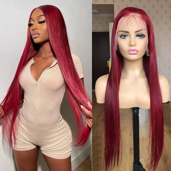 burgundy 99j straight lace front wig for women hd transparent lace frontal human hair wigs pre plucked red colored brazilian wig natural rem, Black;brown
burgundy 99j straight lace front wig for women hd transparent lace frontal human hair wigs pre plucked red colored brazilian wig natural rem, Black;brown