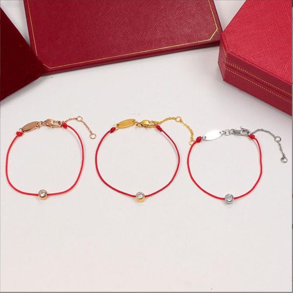 tennis luxury jewelry, european and american red rope single diamond bracelet, female 18k gold bracelet jewelry, couples, Golden;silver
tennis luxury jewelry, european and american red rope single diamond bracelet, female 18k gold bracelet jewelry, couples, Golden;silver