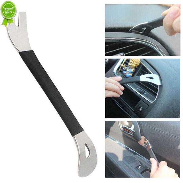 new stainless steel car trim removal tools durable two-end trim removal level pry tools door panel audio terminal fastener driver
new stainless steel car trim removal tools durable two-end trim removal level pry tools door panel audio terminal fastener driver