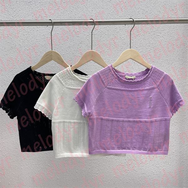 short t shirts womens hollow crop letter print short sleeve knitted tees women clothing, Black
short t shirts womens hollow crop letter print short sleeve knitted tees women clothing, Black