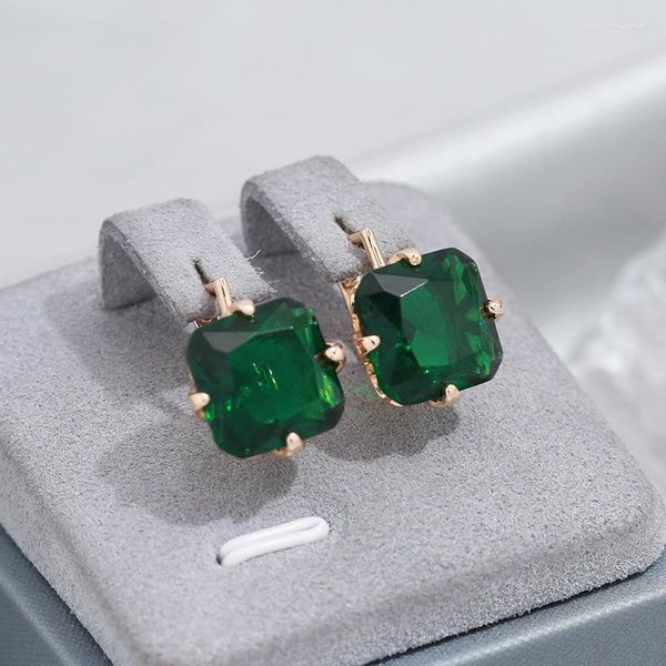 dangle earrings gulkina luxury women's 585 rose gold color inlaid large square natural zircon tricolor optional wedding jewelry, Silver
dangle earrings gulkina luxury women's 585 rose gold color inlaid large square natural zircon tricolor optional wedding jewelry, Silver