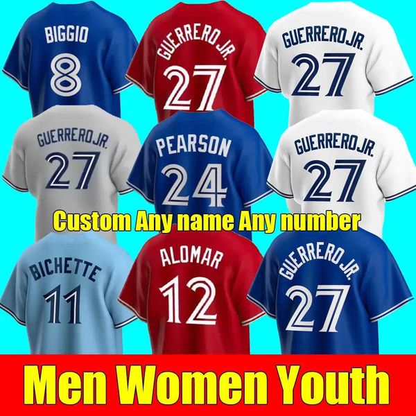 baseball jerseys vladimir guerrero jr. george springer bo bichette yusei biggio randal grichuk carter hyun jin ryu matt alomar, Blue;black
baseball jerseys vladimir guerrero jr. george springer bo bichette yusei biggio randal grichuk carter hyun jin ryu matt alomar, Blue;black