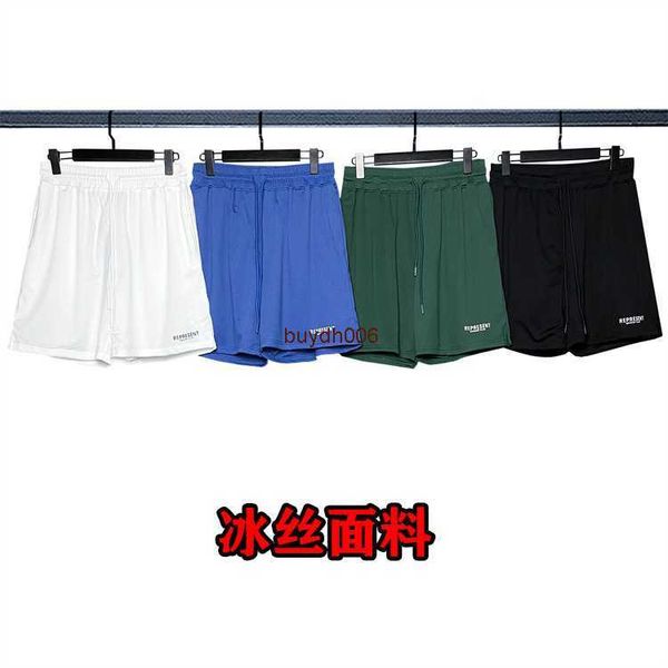 men's and women's summer fashion t shirt high street brand rep representative shorts the correct version of american loose fitting, White;black
men's and women's summer fashion t shirt high street brand rep representative shorts the correct version of american loose fitting, White;black