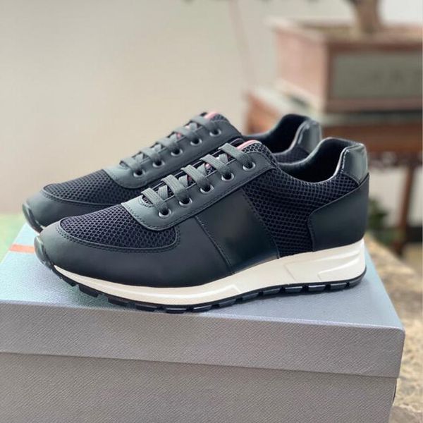 fashion men bike dress shoes soft bottoms running sneakers italy popular low elasticd band mesh & calfskin designer breathable non-slip ten, Black
fashion men bike dress shoes soft bottoms running sneakers italy popular low elasticd band mesh & calfskin designer breathable non-slip ten, Black