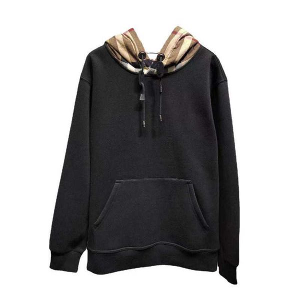 plaid hoodie men's hoodie sweatshirt plaid hoodie jumper solid color spliced casual drawstring kangaroo pocket women's jacket, Black
plaid hoodie men's hoodie sweatshirt plaid hoodie jumper solid color spliced casual drawstring kangaroo pocket women's jacket, Black
