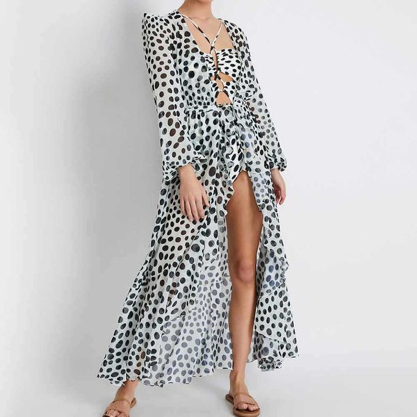string swimsuit halter bikini cutout backless beach suit long sleeve chiffon cover up fashion 2022 swimwear for women230413, White;black
string swimsuit halter bikini cutout backless beach suit long sleeve chiffon cover up fashion 2022 swimwear for women230413, White;black