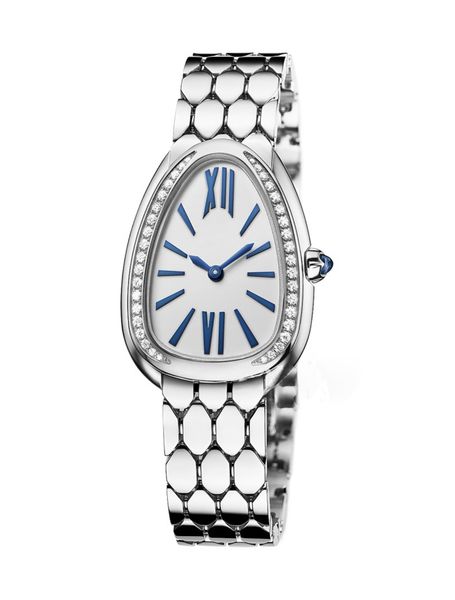 women's watch, stainless steel case, serpentine dial, quartz movement, high reinforced glass, personality and fashion, Slivery;golden
women's watch, stainless steel case, serpentine dial, quartz movement, high reinforced glass, personality and fashion, Slivery;golden