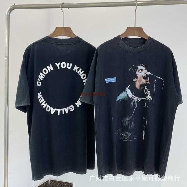men's and women's summer fashion t shirt high street brand rep representative rock singer character wash vtg short sleeve fog loos, White;black
men's and women's summer fashion t shirt high street brand rep representative rock singer character wash vtg short sleeve fog loos, White;black