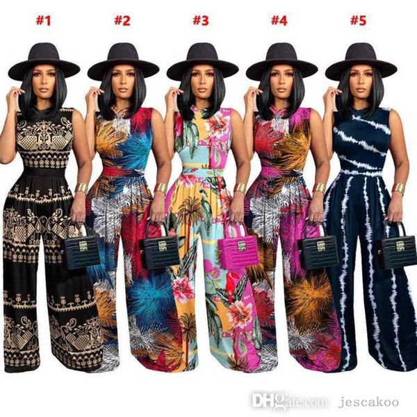 summer women two piece pants suit fashion pattern printed sleeveless jumpsuit and wide leg pants set outfits, White
summer women two piece pants suit fashion pattern printed sleeveless jumpsuit and wide leg pants set outfits, White