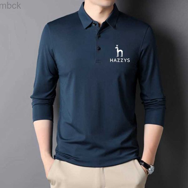 men's polos fashion men solid casual polo shirts spring autumn lapel pullover clothing hazzys long sleeve slim fit business, White;black
men's polos fashion men solid casual polo shirts spring autumn lapel pullover clothing hazzys long sleeve slim fit business, White;black
