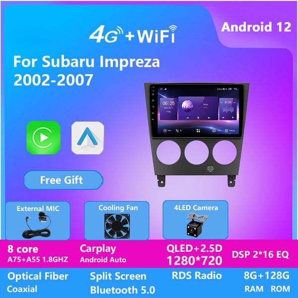 2 din video android 12 car multimedia player for subaru impreza 2002-2007 radio stereo audio
2 din video android 12 car multimedia player for subaru impreza 2002-2007 radio stereo audio