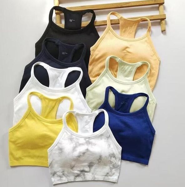 outward wear~sports tank with chest cushion, feminine style, hanging neck, yoga fitness, quick drying top, White;red
outward wear~sports tank with chest cushion, feminine style, hanging neck, yoga fitness, quick drying top, White;red