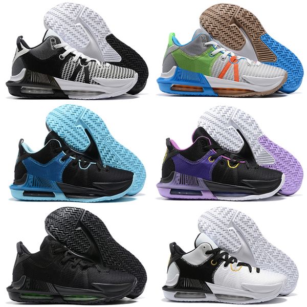 james witness 7 7s vii lebrons basketball shoes uniform hook space jam dutch blue harwood classic hook bred local boots training sneakers us, White;red