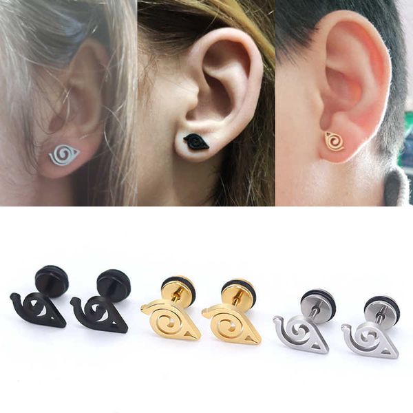 stud punk earrings anime stud earrings helix earrings ear cartilage piercing stainless steel woman gift for boyfriend anime jewelry p230411, Golden;silver
stud punk earrings anime stud earrings helix earrings ear cartilage piercing stainless steel woman gift for boyfriend anime jewelry p230411, Golden;silver