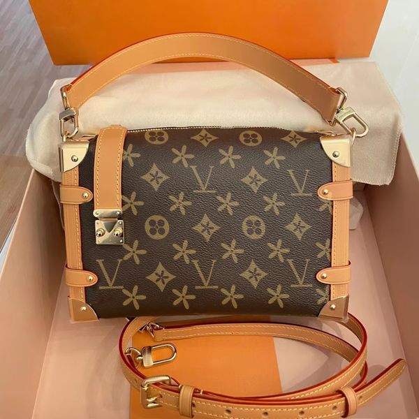 genuine leather luxury trunk box crossbody bag m46358 m21741 pochette classic viutonity shoulder clutch handbag tote bag womens mens wallets
genuine leather luxury trunk box crossbody bag m46358 m21741 pochette classic viutonity shoulder clutch handbag tote bag womens mens wallets