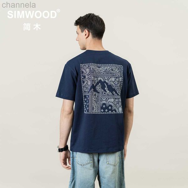 men's t-shirts simwood 2023 summer new paisley pattern print t-shirts men oversize 260g 100% cotton fabric plus size brand clothing, White;black
men's t-shirts simwood 2023 summer new paisley pattern print t-shirts men oversize 260g 100% cotton fabric plus size brand clothing, White;black