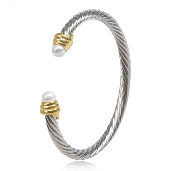 

DY Bracelet Jewelry classic designer luxury top accessories XX Similar Bracelets Cable Twist Opening 5MM DY Jewelry Accessories Christmas gift jewellery quality