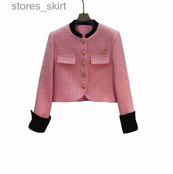 women's jackets designerchan new women's brand jacket fashion 2022 grade autumn winter classic metal buckle tweed coat overcoat le, Black;brown
women's jackets designerchan new women's brand jacket fashion 2022 grade autumn winter classic metal buckle tweed coat overcoat le, Black;brown
