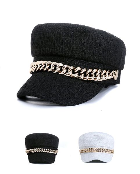 new women chain beret hat women newsboy cap autumn winter hats wool cap female artist painter hat3759556, Blue;gray
new women chain beret hat women newsboy cap autumn winter hats wool cap female artist painter hat3759556, Blue;gray