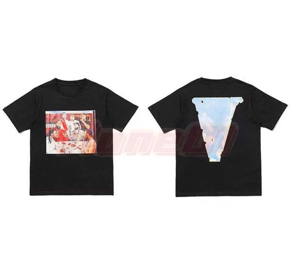 v mens designer t shirt fashion personality big printing cotton mans tees street shorts sleeves clothes tshirts sizes, White;black
v mens designer t shirt fashion personality big printing cotton mans tees street shorts sleeves clothes tshirts sizes, White;black