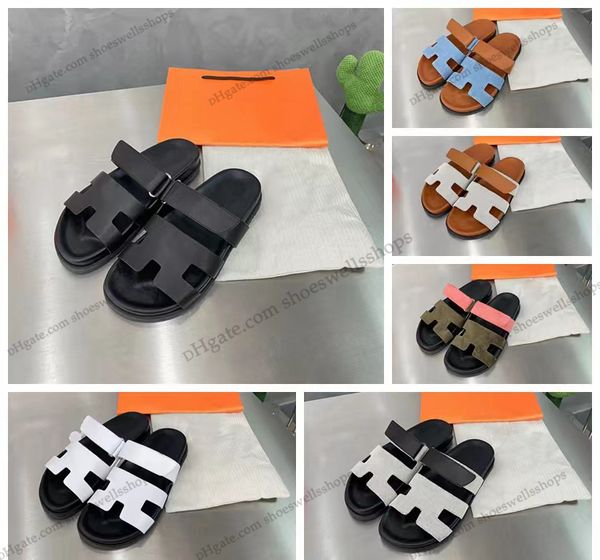 slippers chypre designer beach classic flat sandals slide luxury summer lady leather flip flops men women slides size 35-44, Black
slippers chypre designer beach classic flat sandals slide luxury summer lady leather flip flops men women slides size 35-44, Black