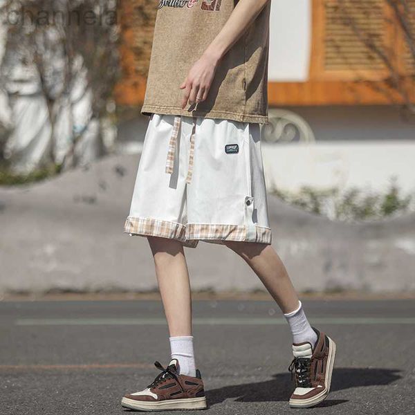 men's shorts summer fashion retro plaid japanese streetwear hip-hop loose fitting straight s large size m-5xl, White;black
men's shorts summer fashion retro plaid japanese streetwear hip-hop loose fitting straight s large size m-5xl, White;black