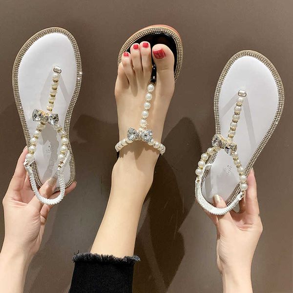 sandals women's shoes sandals 2020 summer new fashion pearl flat shoes flip flops, Black
sandals women's shoes sandals 2020 summer new fashion pearl flat shoes flip flops, Black