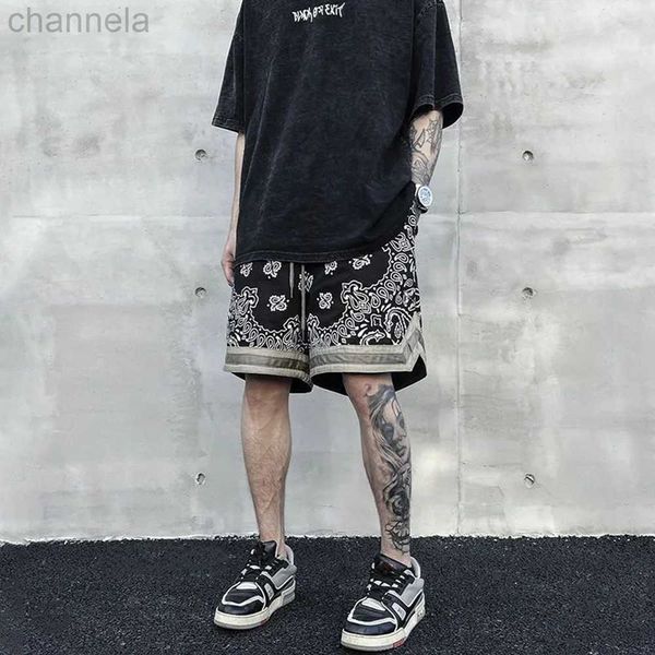 dark high street cashew nut flower loose shorts men y2k american retro sports hip-hop trendy brand five-point pants, White;black
dark high street cashew nut flower loose shorts men y2k american retro sports hip-hop trendy brand five-point pants, White;black