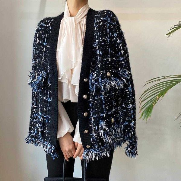 korean style autumn and sweaters winter heavy industry fringed burr loose mixed, White;black
korean style autumn and sweaters winter heavy industry fringed burr loose mixed, White;black
