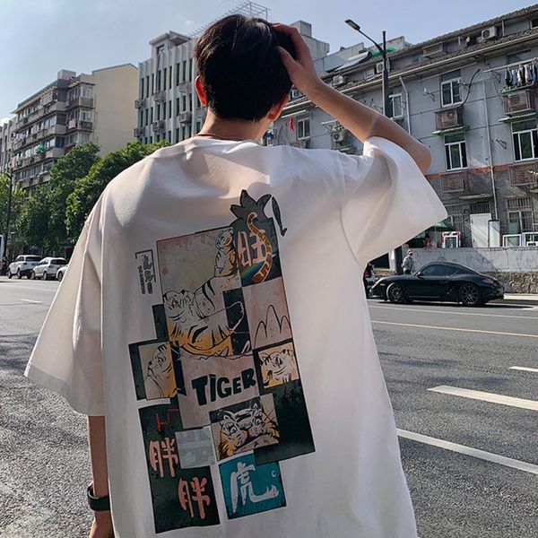 men's t-shirts privathinker funny tiger graphic men's t-shirt summer short sleeve fashion brand harajuku male oversized casual te, White;black
men's t-shirts privathinker funny tiger graphic men's t-shirt summer short sleeve fashion brand harajuku male oversized casual te, White;black