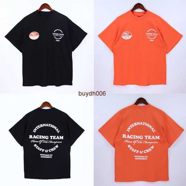 2023 new men's and women's fashion t shirt western european trend brand rep foam letter printing short sleeve loose half, White;black
2023 new men's and women's fashion t shirt western european trend brand rep foam letter printing short sleeve loose half, White;black