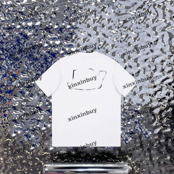 xinxinbuy men designer tee t shirt 23ss paris patch leather letter short sleeve cotton women black white blue gray xs-l, Black;brown
xinxinbuy men designer tee t shirt 23ss paris patch leather letter short sleeve cotton women black white blue gray xs-l, Black;brown