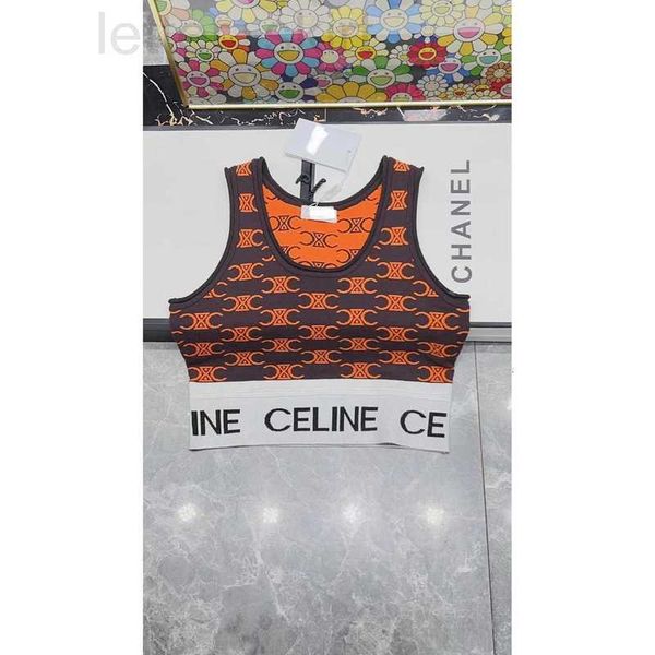 women's knits & tees designer ce23ss spring/summer new letter ribbon elastic knitted tank wear stylish sports inside and outside qzht, White
women's knits & tees designer ce23ss spring/summer new letter ribbon elastic knitted tank wear stylish sports inside and outside qzht, White