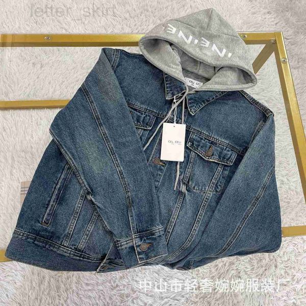 women's fur & faux designer correct version 2022 early spring new versatile casual loose hooded denim jacket women's autumn and wi, Black
women's fur & faux designer correct version 2022 early spring new versatile casual loose hooded denim jacket women's autumn and wi, Black