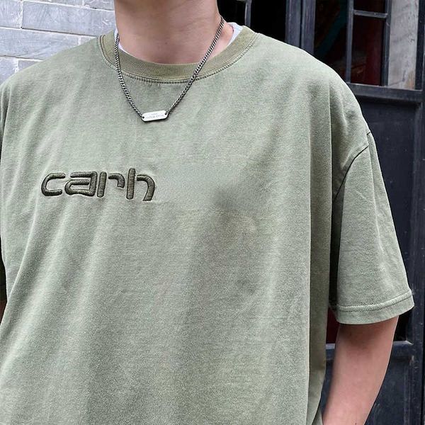 mens short sleeve t shirt carha sweatshirts designer tshirt men women crewneck tee classic embroidered t-shirt loose polo casual clothing, White;black
mens short sleeve t shirt carha sweatshirts designer tshirt men women crewneck tee classic embroidered t-shirt loose polo casual clothing, White;black