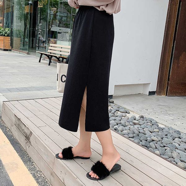 sister large fat women's loose split knitted 2023 spring mm slim a-line half 2589 skirt, Black
sister large fat women's loose split knitted 2023 spring mm slim a-line half 2589 skirt, Black