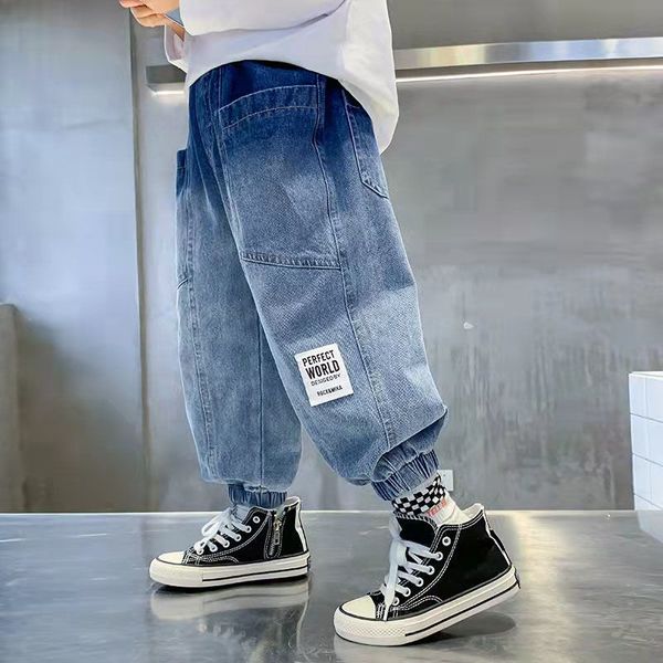 jeans pants korean loose autumn and boys summer pants girls trousers cool jeans children's spring clothing casual 230413, Blue
jeans pants korean loose autumn and boys summer pants girls trousers cool jeans children's spring clothing casual 230413, Blue