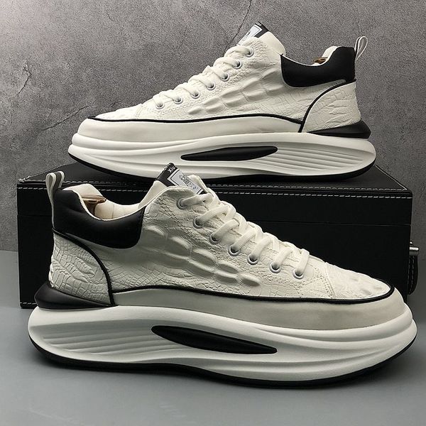 luxury designer wedding dress party shoes brand breathable sport casual sneakers round toe thick bottom business driving walking loafers u10, Black
luxury designer wedding dress party shoes brand breathable sport casual sneakers round toe thick bottom business driving walking loafers u10, Black