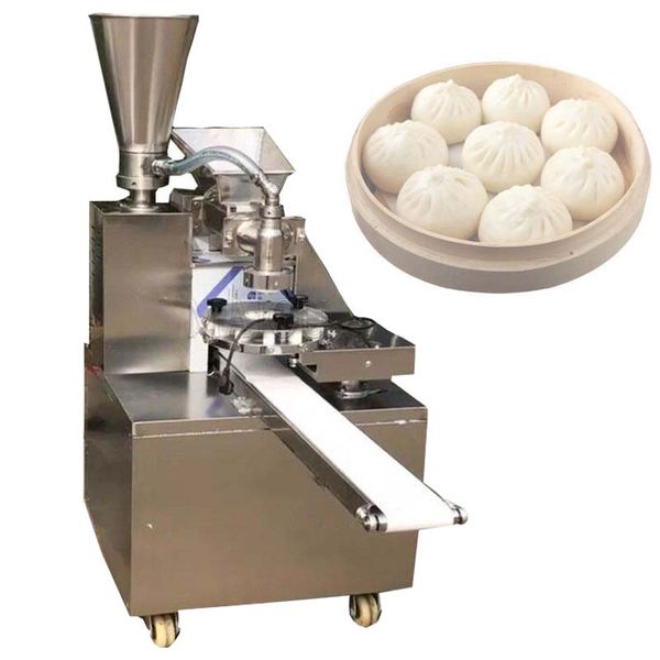 DHgate 500-3000pcs/h Commercial Automatic Steamed Stuffing Bun Machine Stuffed Bun Maker Momo Baozi Filling Making Machine for Canteens sold by DHgate