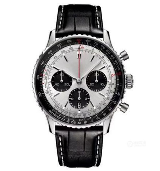 quartz battery men's watch limited edition luxury designer stainless steel chronograph 1884 fashion breit leather strap quartz wristwat, Slivery;brown
quartz battery men's watch limited edition luxury designer stainless steel chronograph 1884 fashion breit leather strap quartz wristwat, Slivery;brown