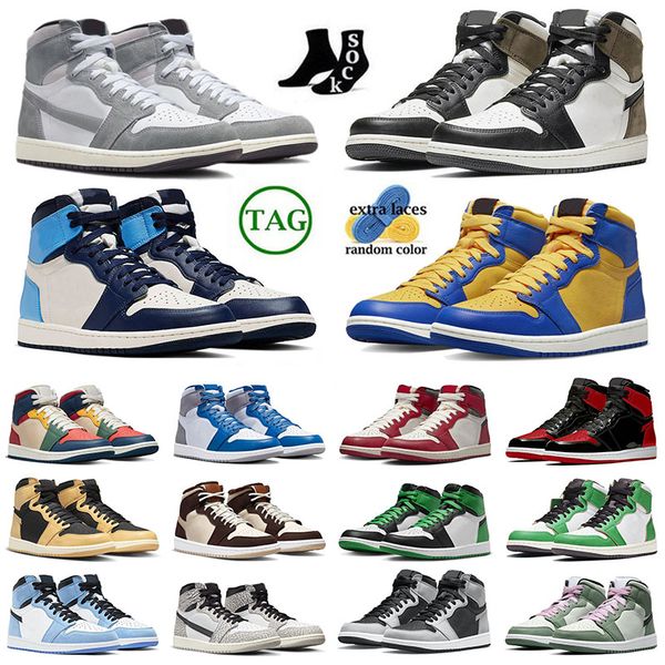 2023 new chicago fashion basketball shoes jumpman 1 1s black white lucky green laney washed black high og heirloom men women sports sneakers
2023 new chicago fashion basketball shoes jumpman 1 1s black white lucky green laney washed black high og heirloom men women sports sneakers