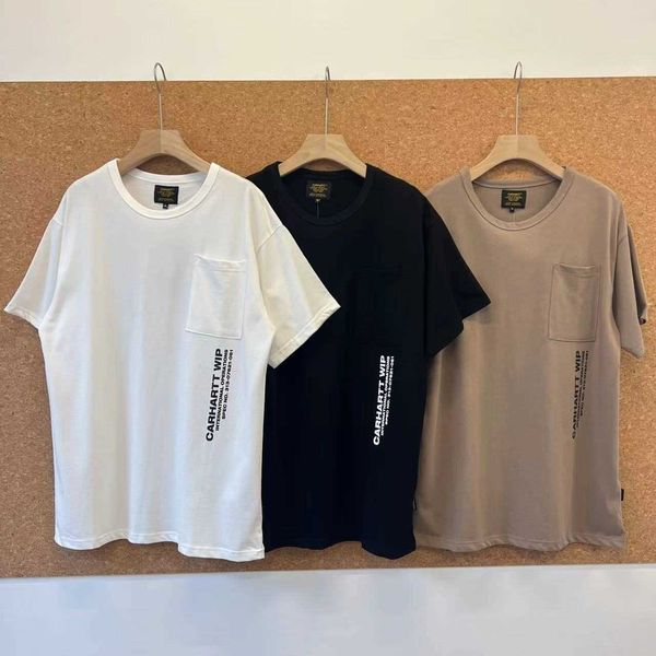 7cza 2023 men's and women's fashion t shirt high street brand carhart summer work pocket short sleeve classic loose round neck cou, White;black
7cza 2023 men's and women's fashion t shirt high street brand carhart summer work pocket short sleeve classic loose round neck cou, White;black
