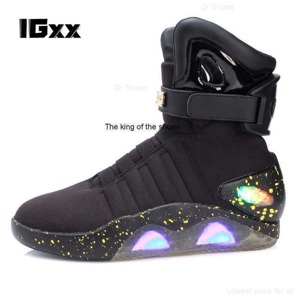 boots igxx sneakers led light up shoes for men shoes usb recharging air back to the future mag 221014, Black
boots igxx sneakers led light up shoes for men shoes usb recharging air back to the future mag 221014, Black