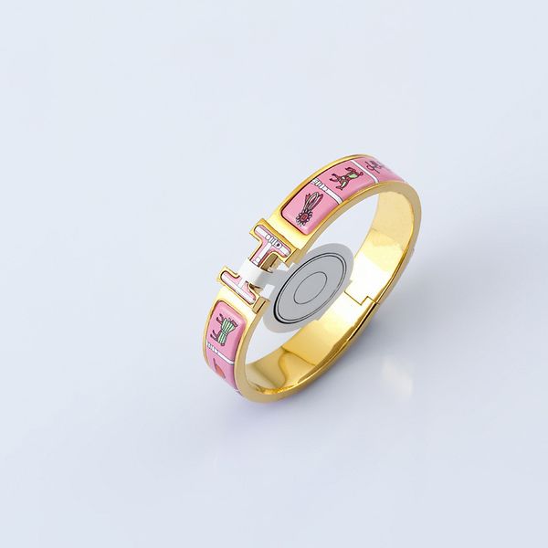 h bracelet designer for woman storque bangle armband bangles h letter lock golden rose golden color luxury jewelry sparkling enamel inlay br, Black
h bracelet designer for woman storque bangle armband bangles h letter lock golden rose golden color luxury jewelry sparkling enamel inlay br, Black