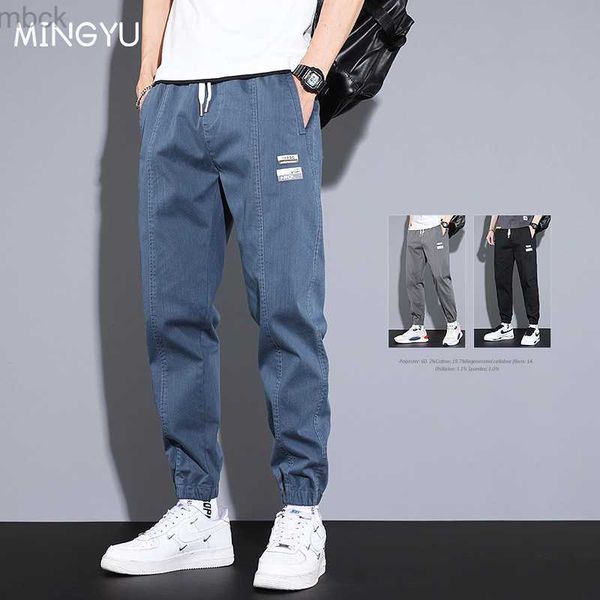 men's pants mingyu brand cotton loose harem pants men elastic waist ankle length pant blue thin loose joggers cargo trousers male size, Black
men's pants mingyu brand cotton loose harem pants men elastic waist ankle length pant blue thin loose joggers cargo trousers male size, Black